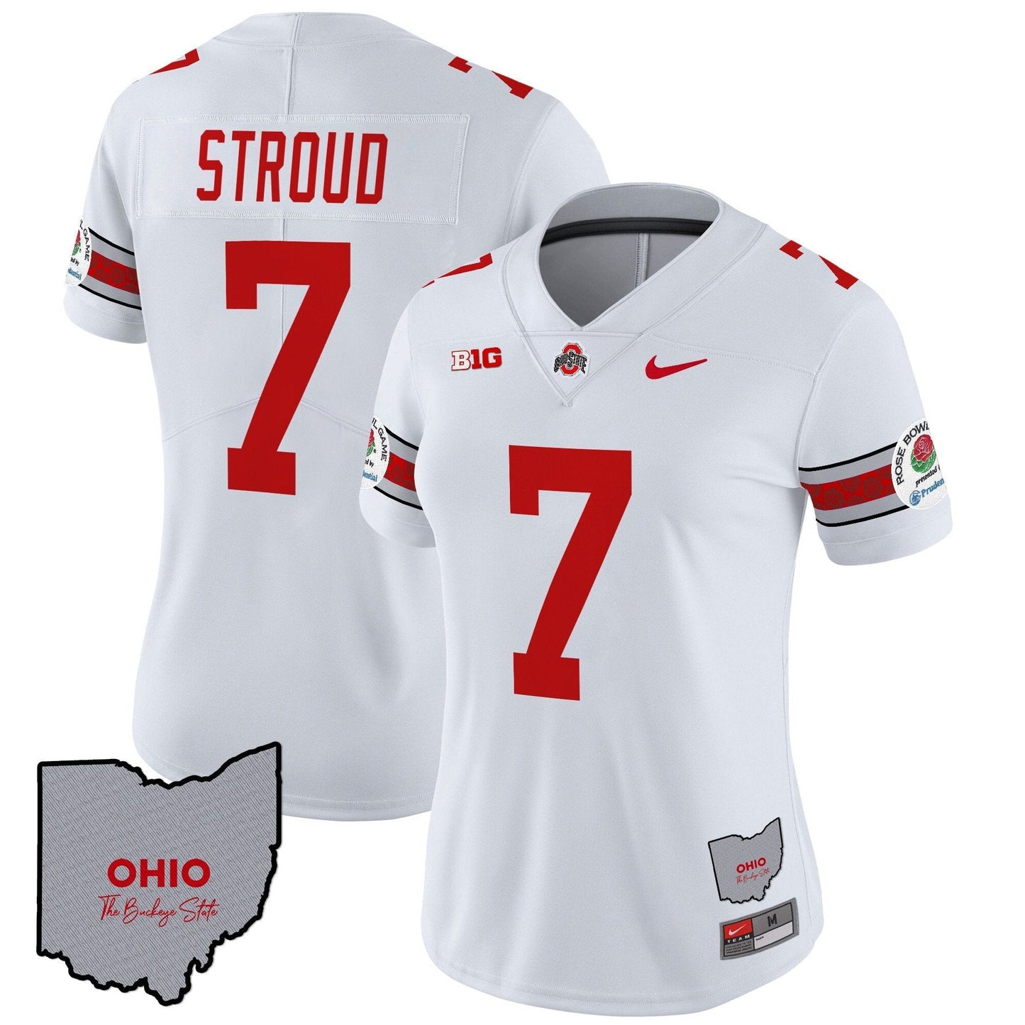 Women's OSU Rose Bowl Vapor Limited Jersey V3 - Stitched