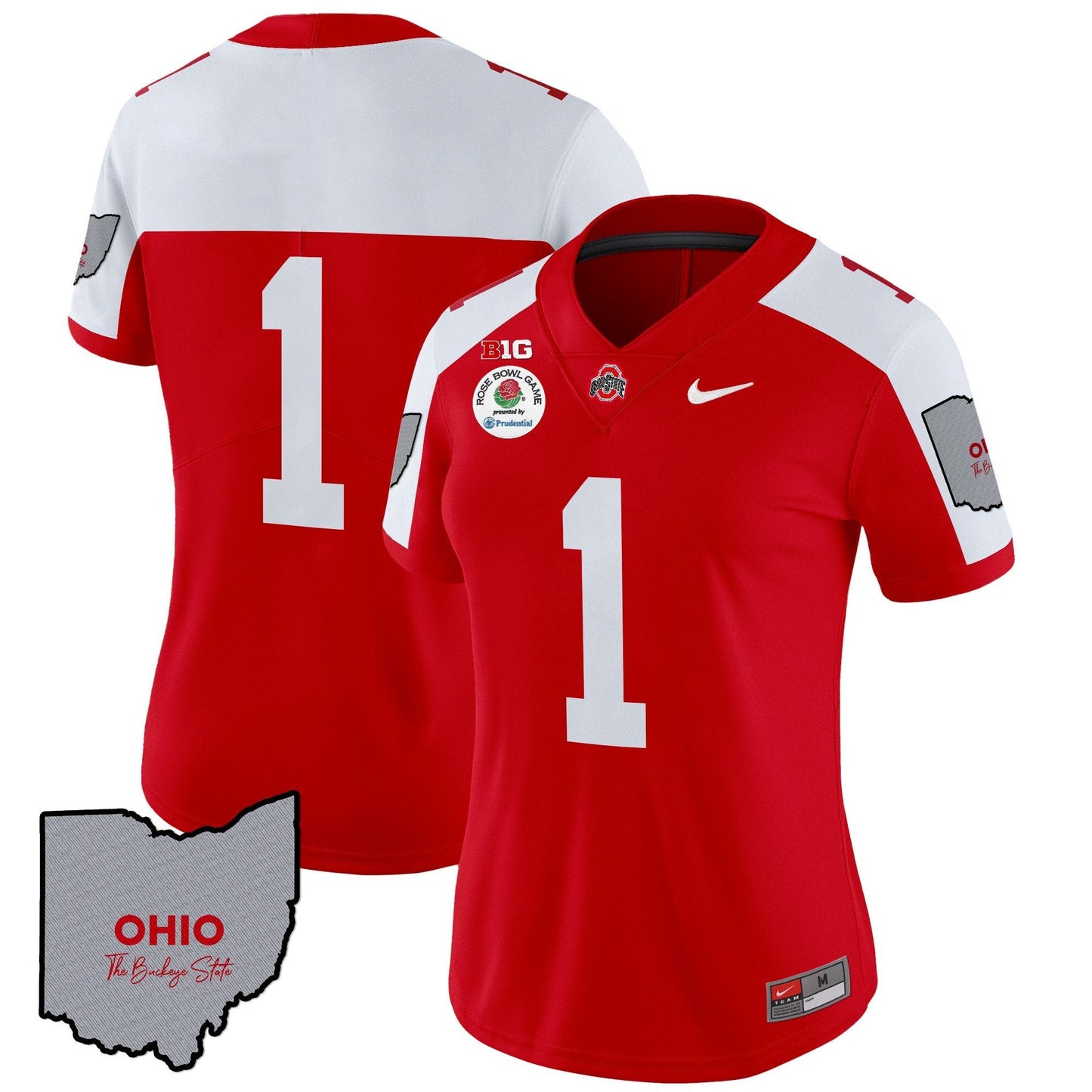 Women's OSU Rose Bowl Vapor Limited Jersey V3 - Stitched