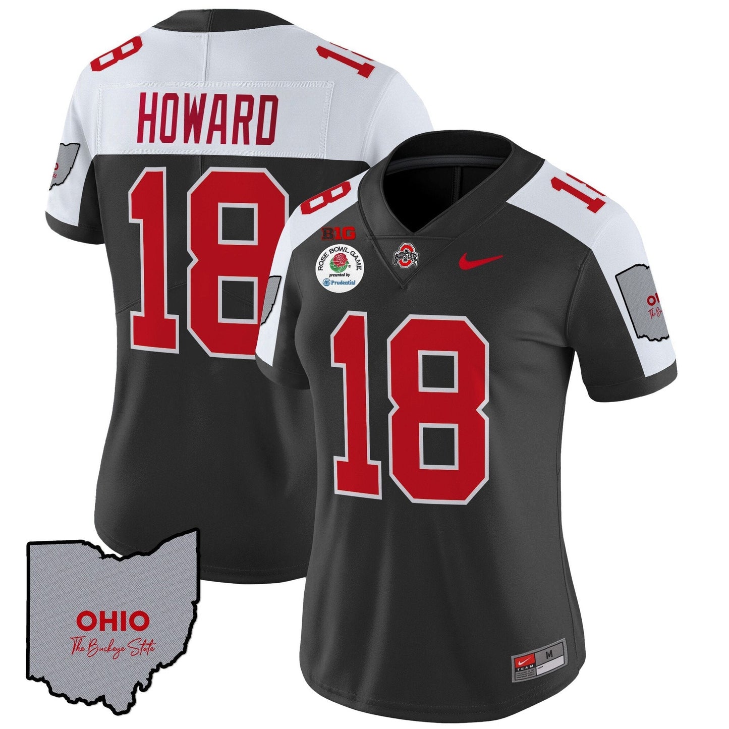 Women's OSU Rose Bowl Vapor Limited Jersey V3 - Stitched