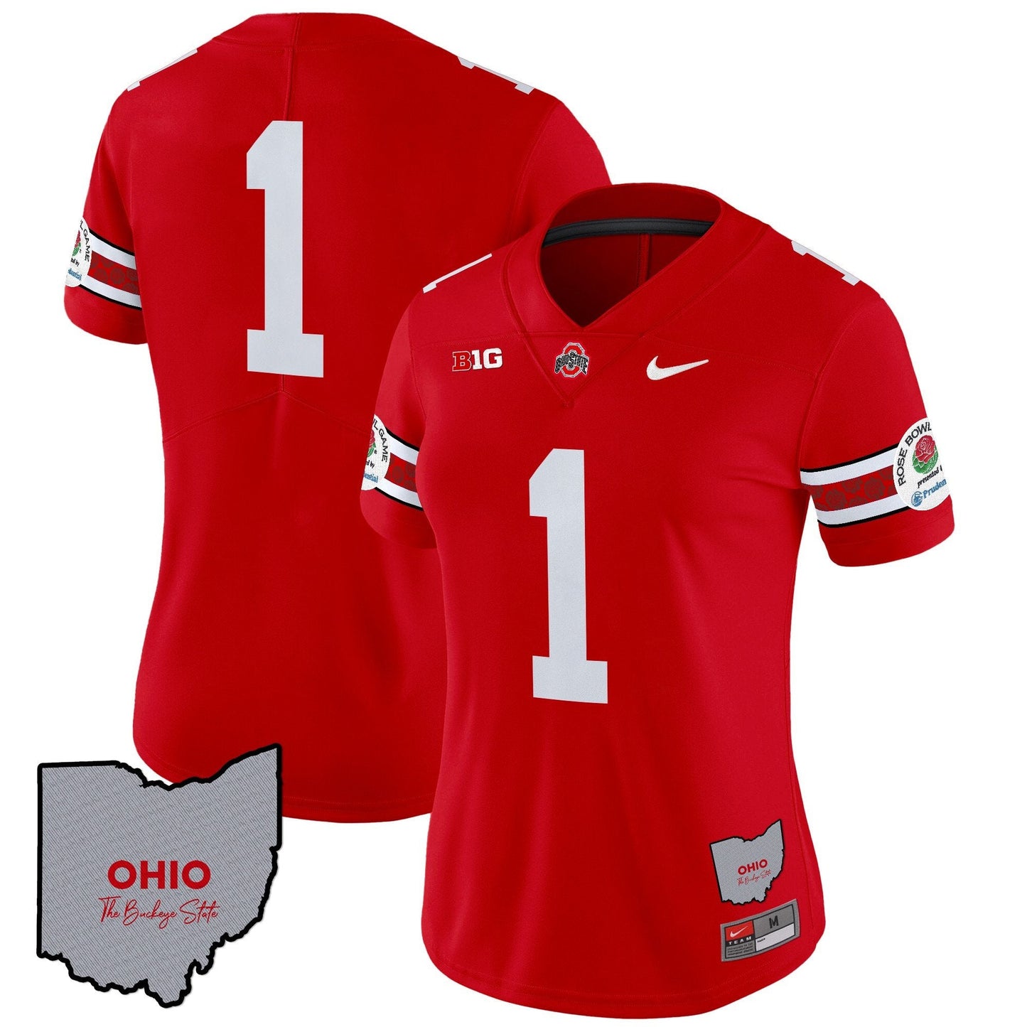 Women's OSU Rose Bowl Vapor Limited Jersey V3 - Stitched