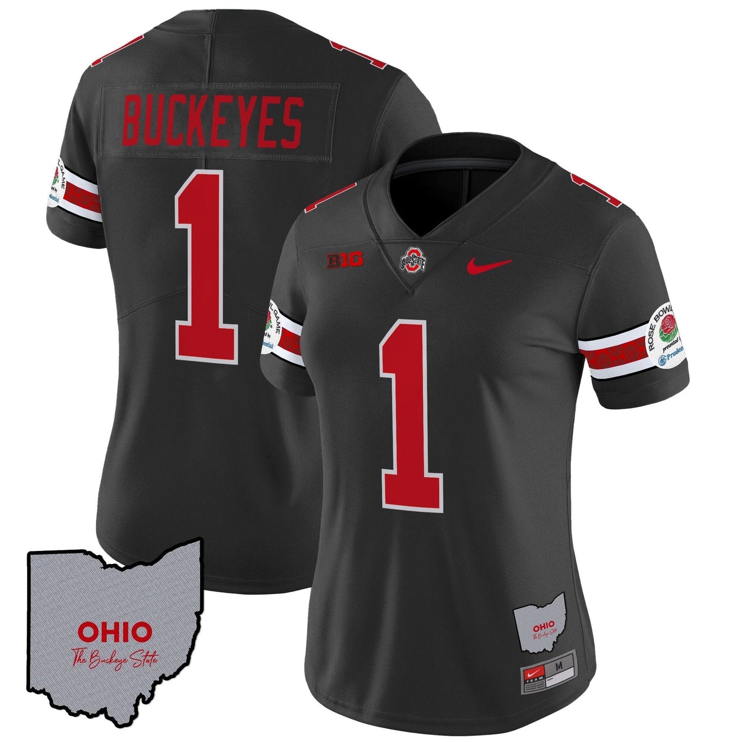 Women's OSU Rose Bowl Vapor Limited Jersey V3 - Stitched