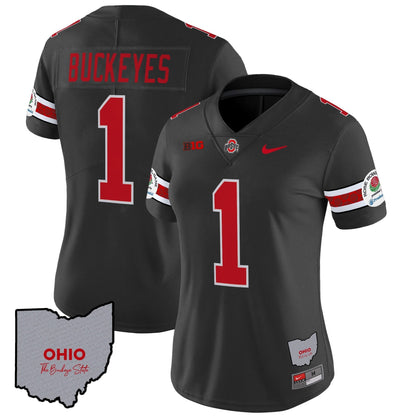Women's OSU Rose Bowl Vapor Limited Jersey V3 - Stitched