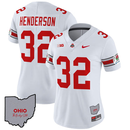 Women's OSU Rose Bowl Vapor Limited Jersey V3 - Stitched