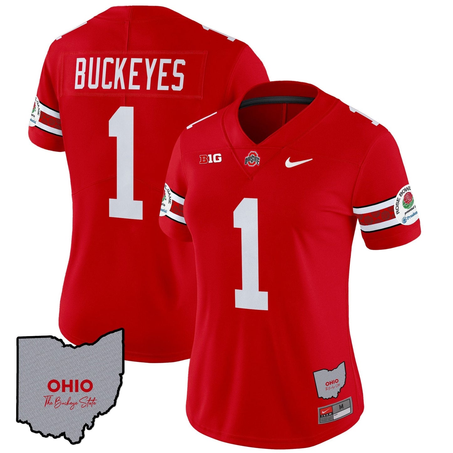Women's OSU Rose Bowl Vapor Limited Jersey V3 - Stitched