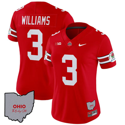 Women's OSU Rose Bowl Vapor Limited Jersey V3 - Stitched