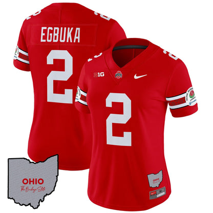 Women's OSU Rose Bowl Vapor Limited Jersey V3 - Stitched