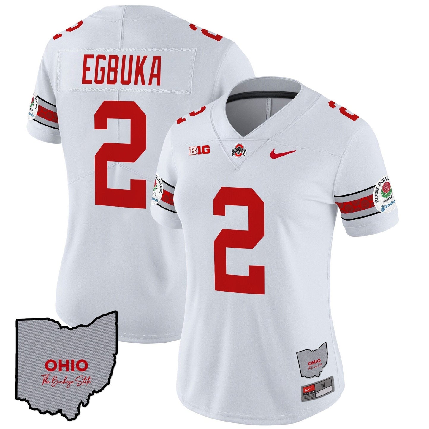 Women's OSU Rose Bowl Vapor Limited Jersey V3 - Stitched