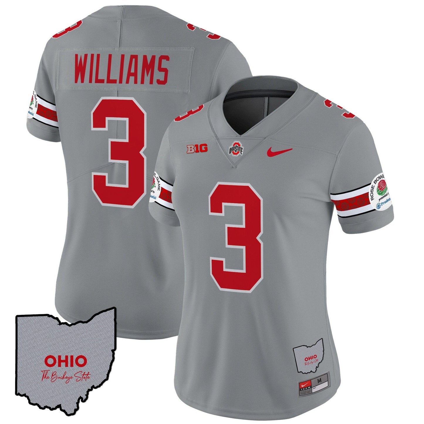 Women's OSU Rose Bowl Vapor Limited Jersey V3 - Stitched