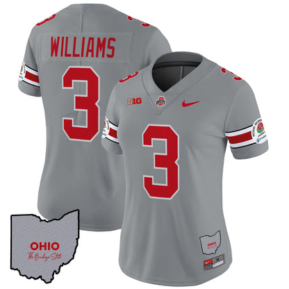 Women's OSU Rose Bowl Vapor Limited Jersey V3 - Stitched