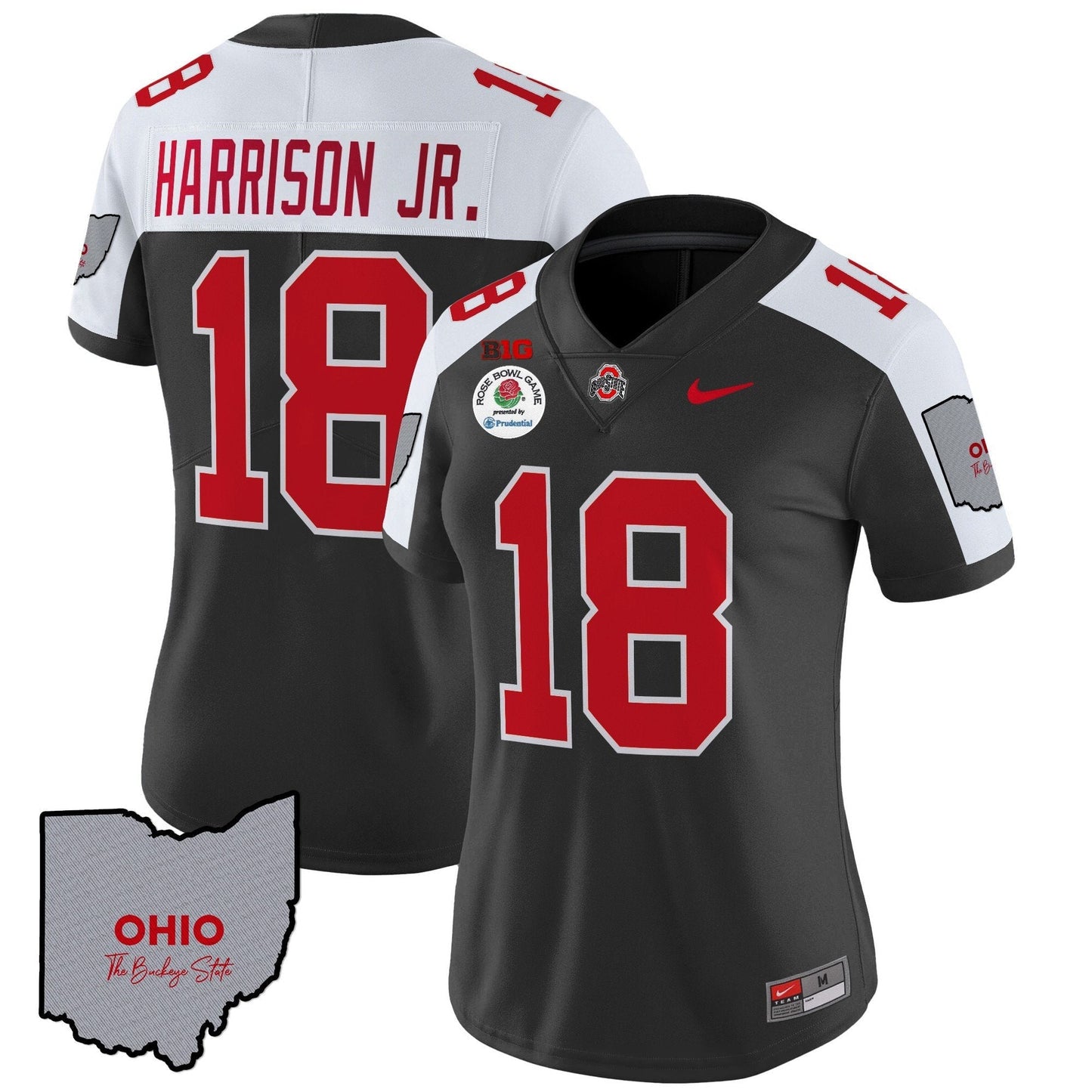 Women's OSU Rose Bowl Vapor Limited Jersey V3 - Stitched