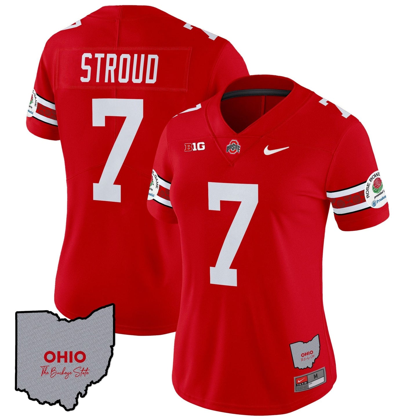 Women's OSU Rose Bowl Vapor Limited Jersey V3 - Stitched