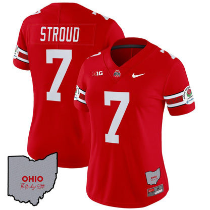 Women's OSU Rose Bowl Vapor Limited Jersey V3 - Stitched