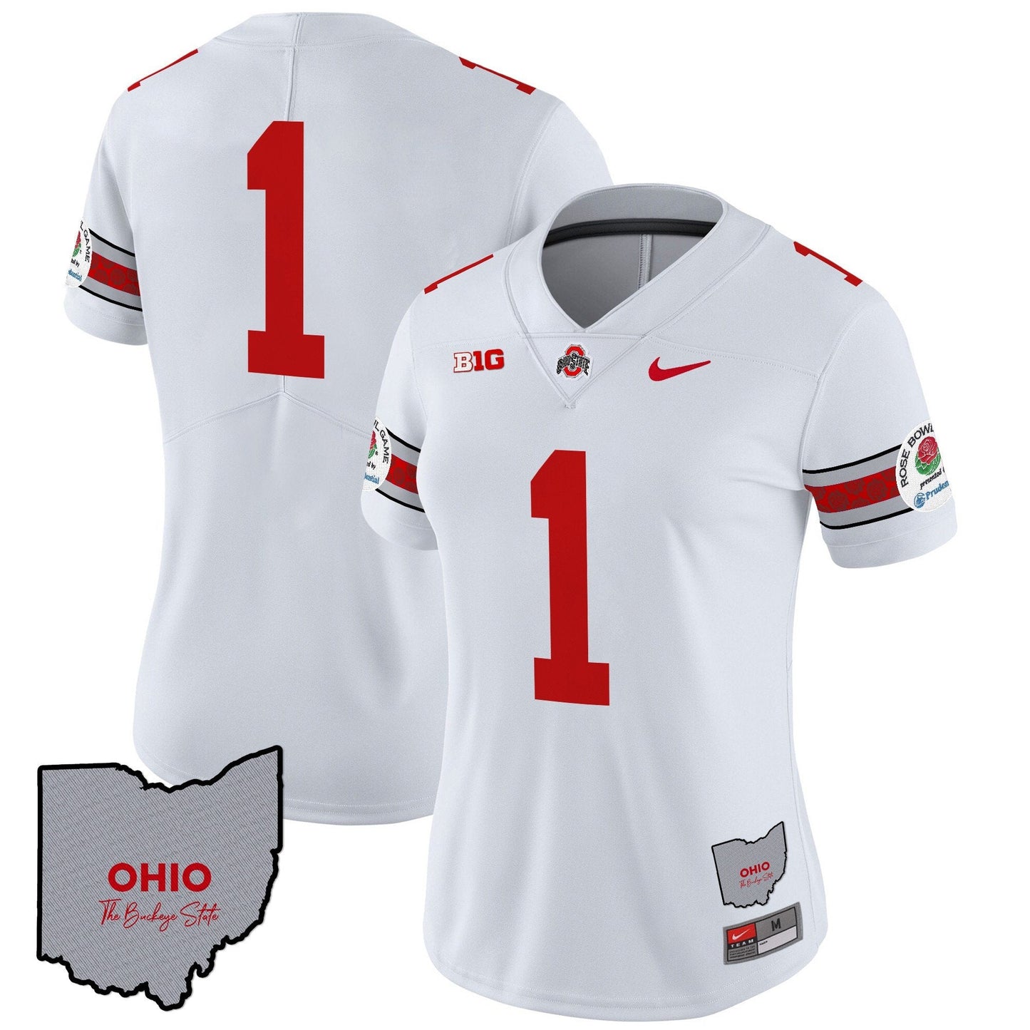 Women's OSU Rose Bowl Vapor Limited Jersey V3 - Stitched