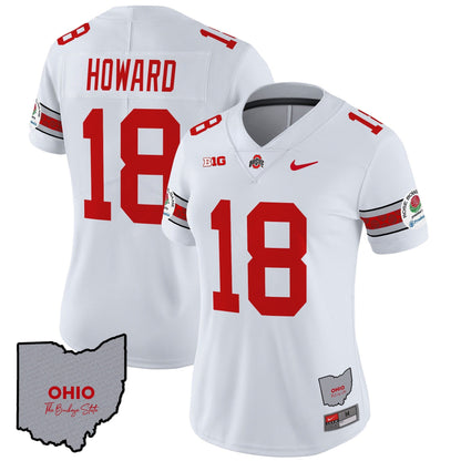 Women's OSU Rose Bowl Vapor Limited Jersey V3 - Stitched