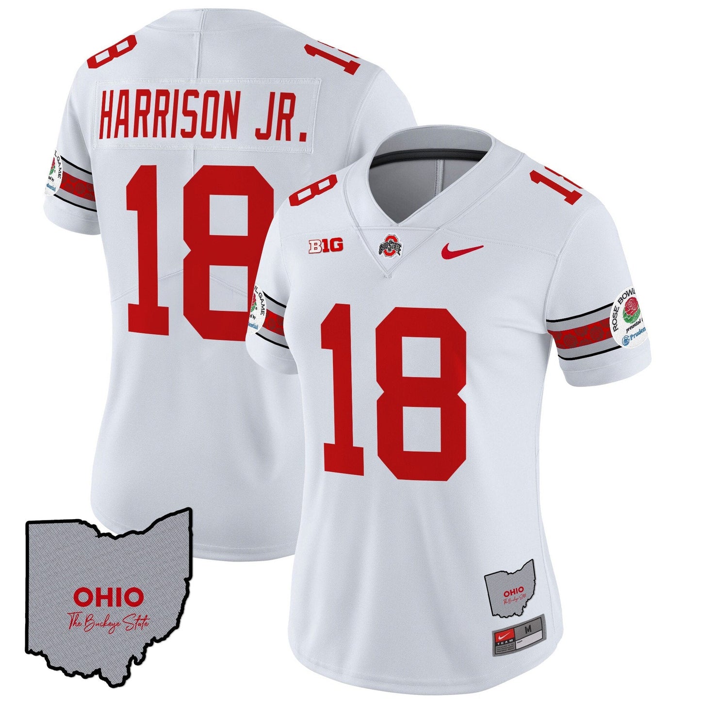 Women's OSU Rose Bowl Vapor Limited Jersey V3 - Stitched