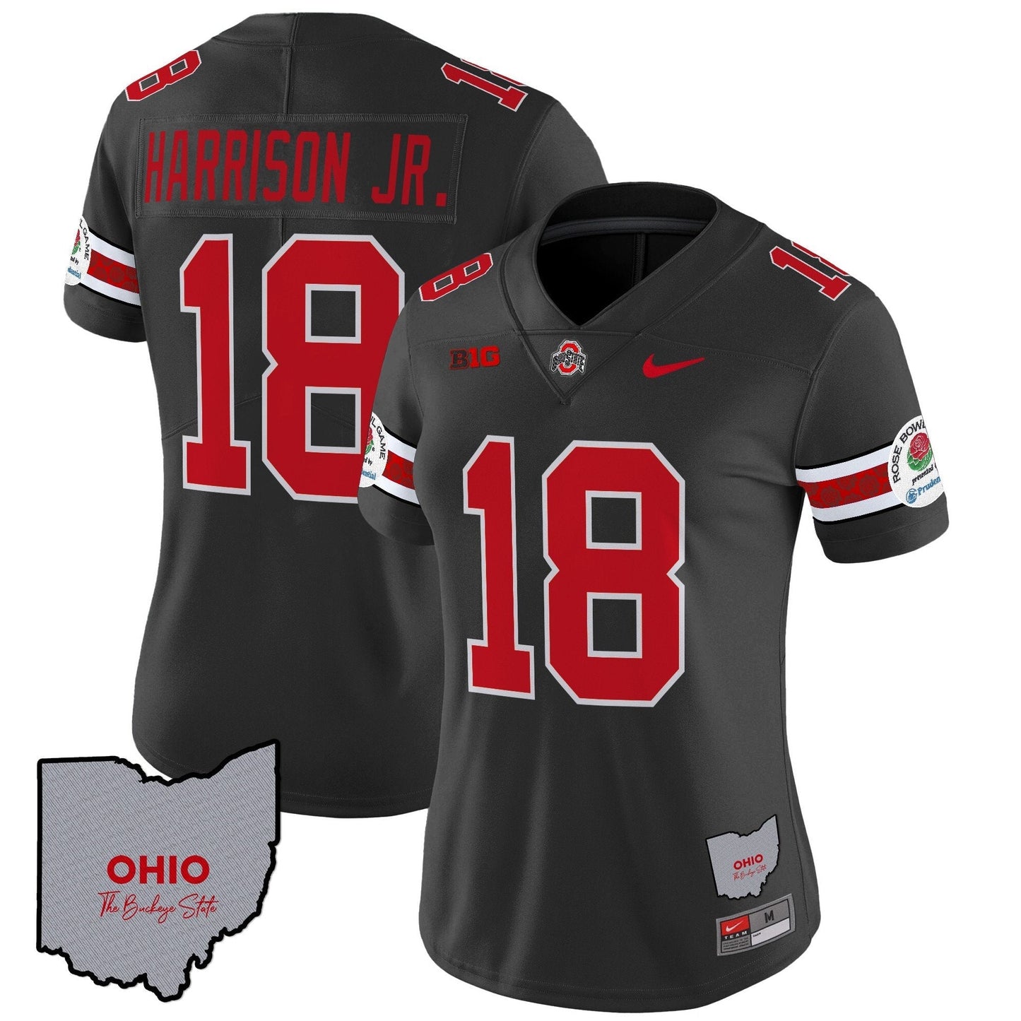 Women's OSU Rose Bowl Vapor Limited Jersey V3 - Stitched