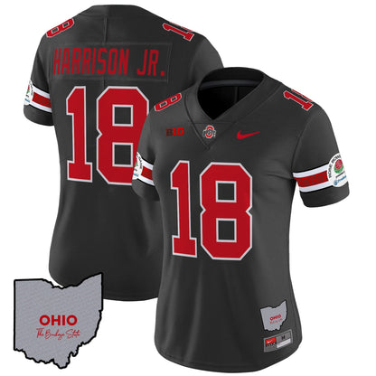 Women's OSU Rose Bowl Vapor Limited Jersey V3 - Stitched