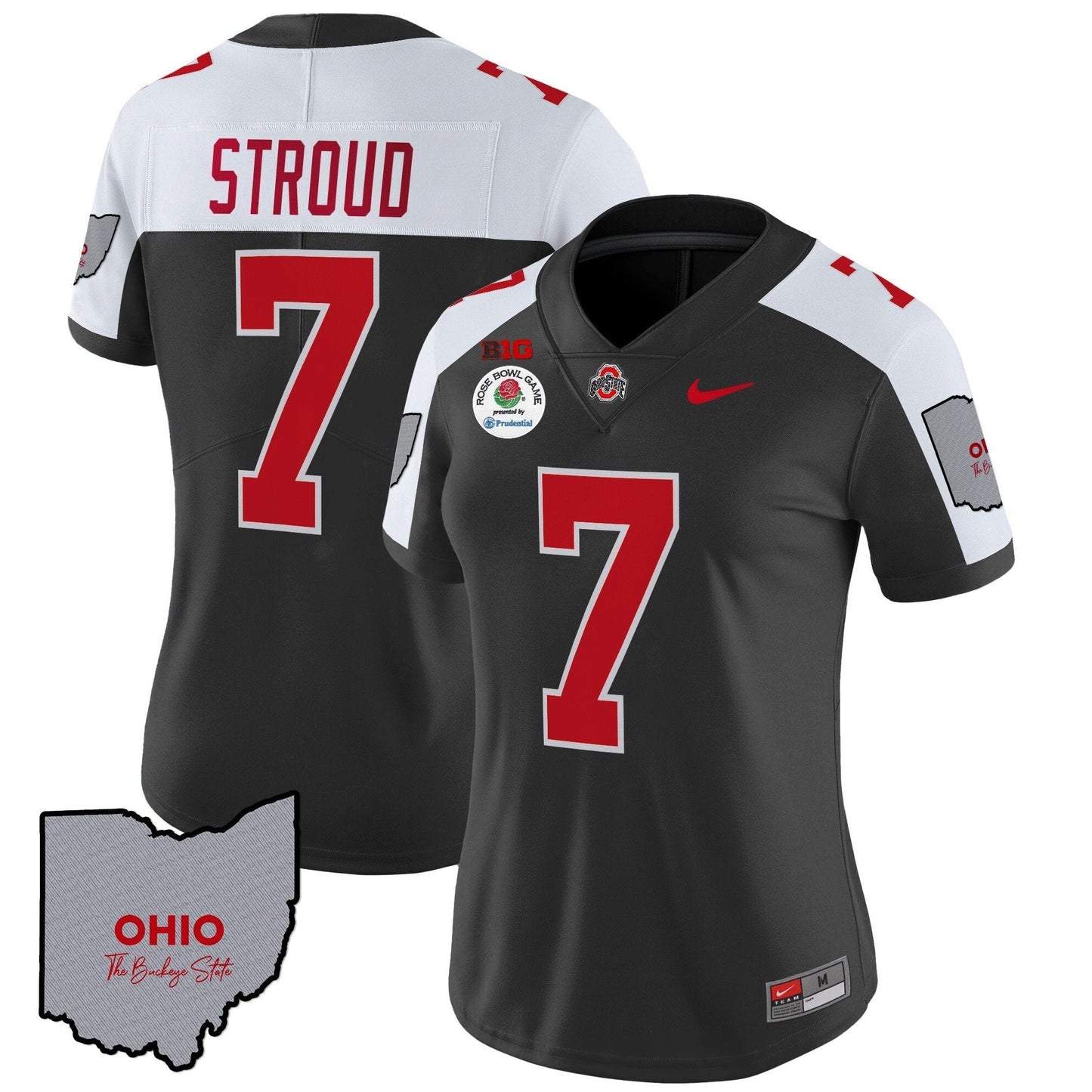 Women's OSU Rose Bowl Vapor Limited Jersey V3 - Stitched