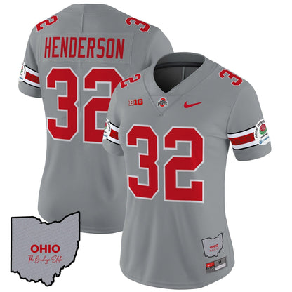 Women's OSU Rose Bowl Vapor Limited Jersey V3 - Stitched