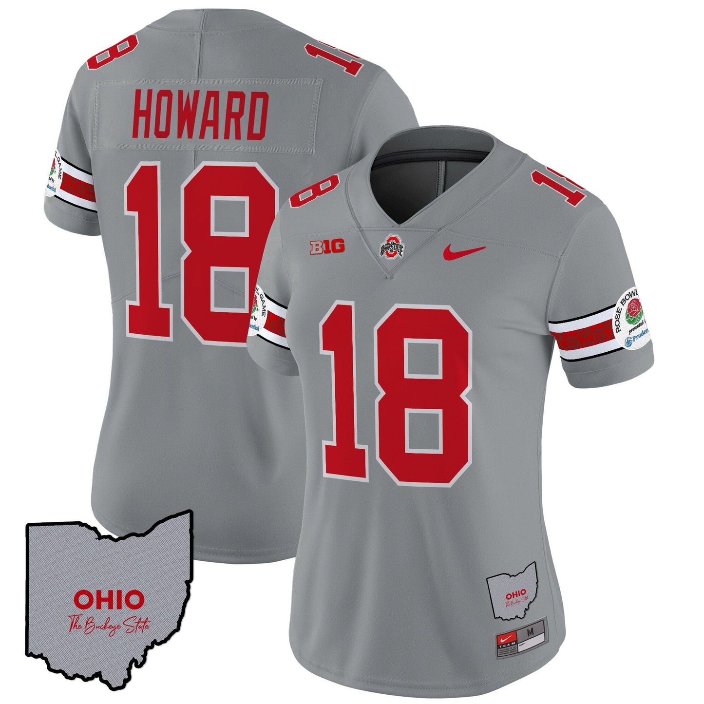 Women's OSU Rose Bowl Vapor Limited Jersey V3 - Stitched