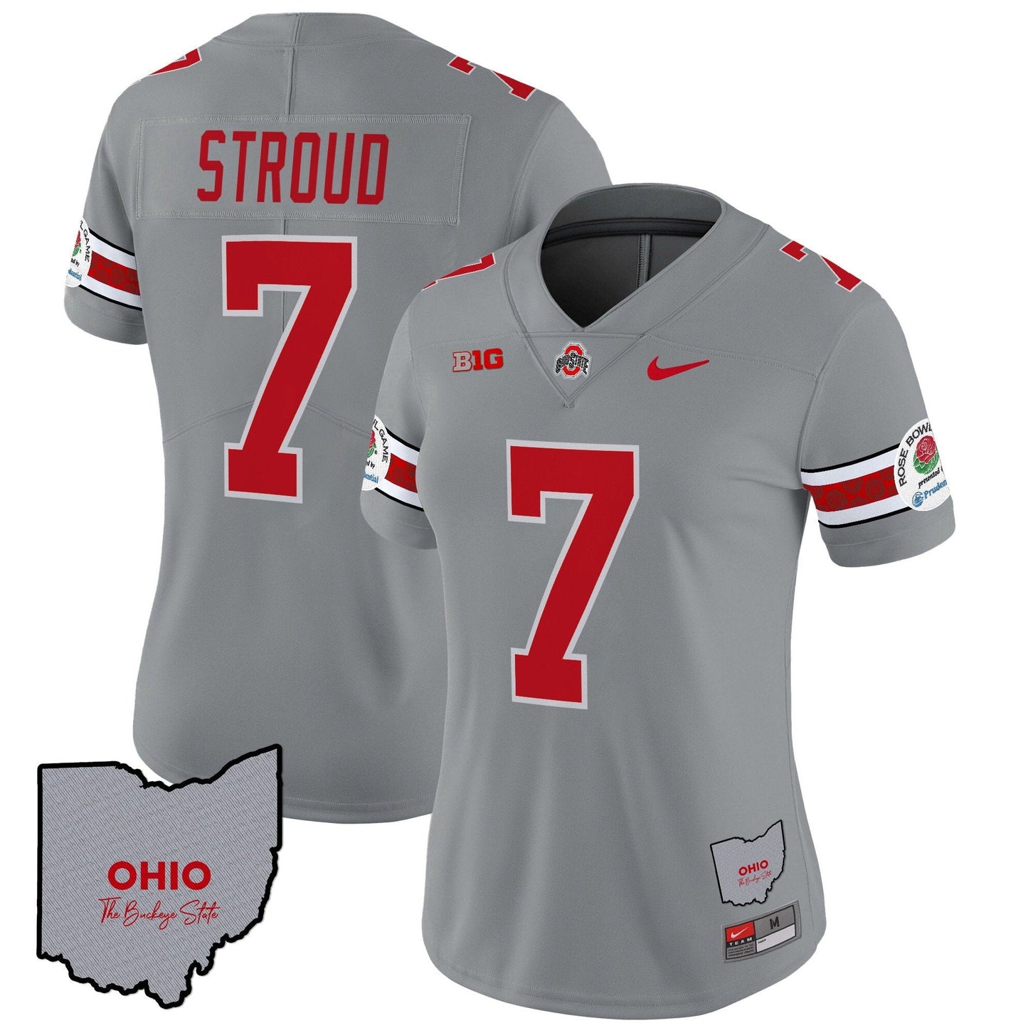Women's OSU Rose Bowl Vapor Limited Jersey V3 - Stitched