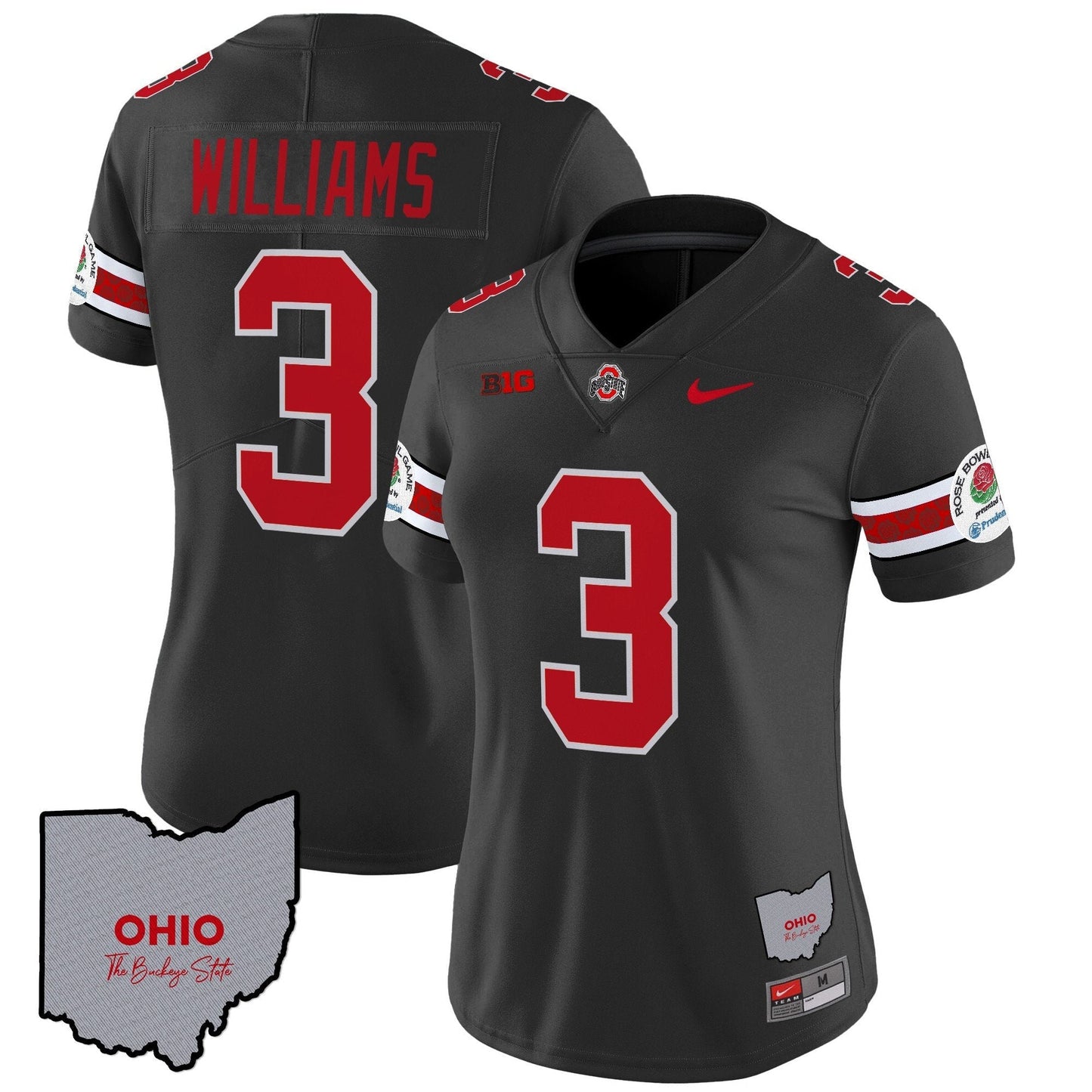 Women's OSU Rose Bowl Vapor Limited Jersey V3 - Stitched