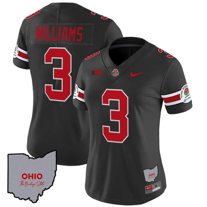Women's OSU Rose Bowl Vapor Limited Jersey V3 - Stitched