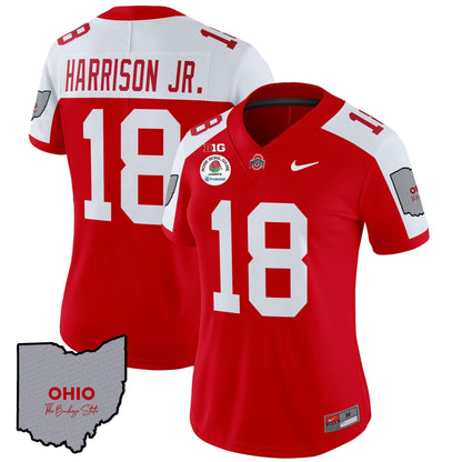 Women's OSU Rose Bowl Vapor Limited Jersey V3 - Stitched