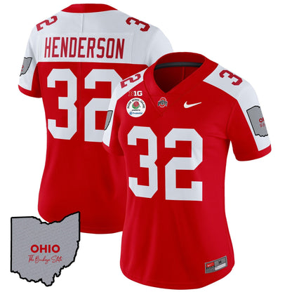 Women's OSU Rose Bowl Vapor Limited Jersey V3 - Stitched