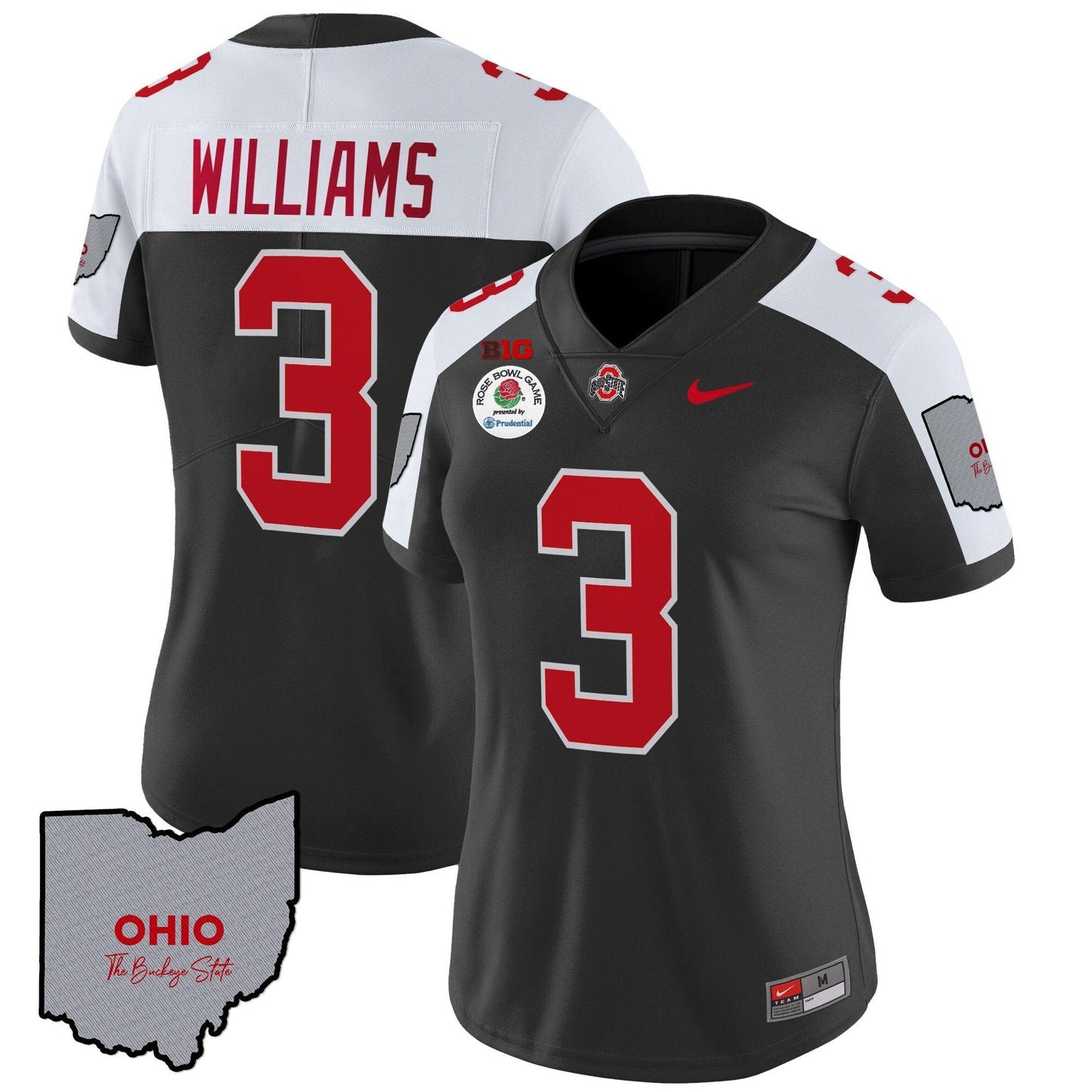 Women's OSU Rose Bowl Vapor Limited Jersey V3 - Stitched