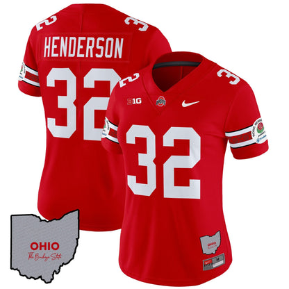 Women's OSU Rose Bowl Vapor Limited Jersey V3 - Stitched