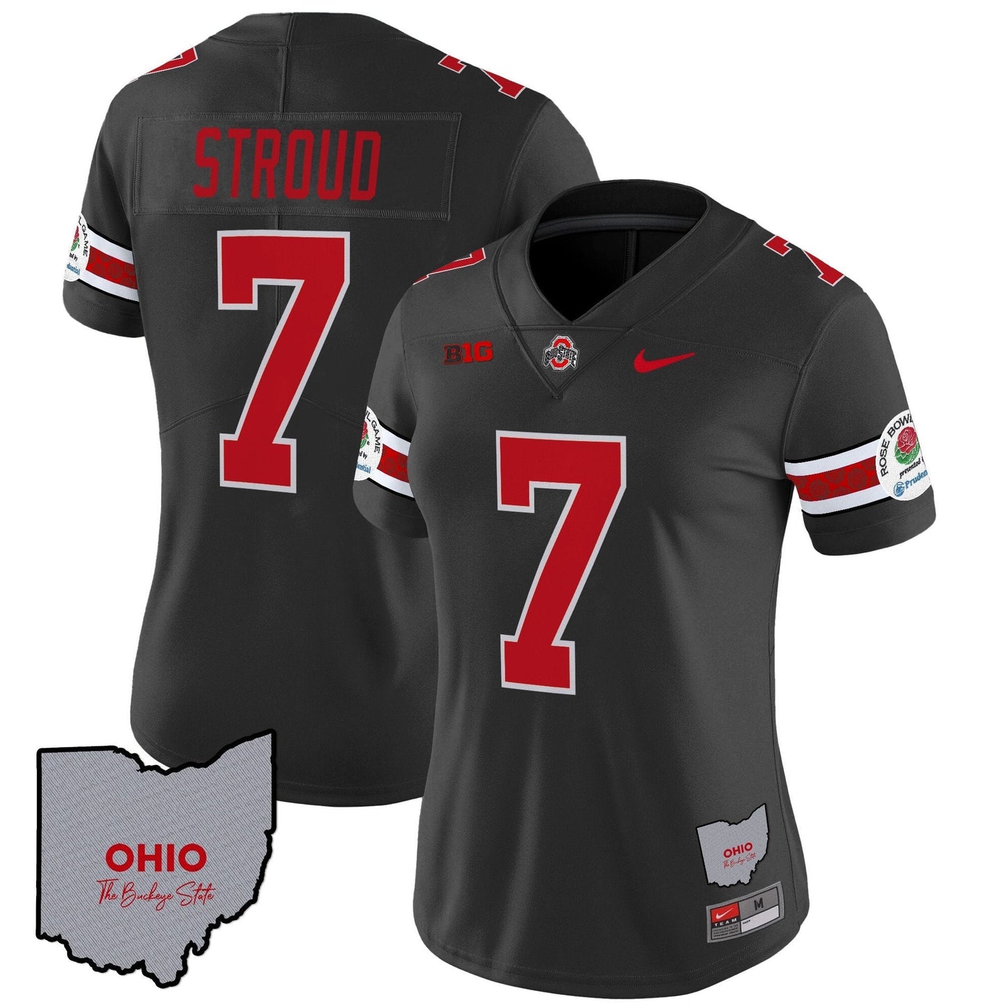 Women's OSU Rose Bowl Vapor Limited Jersey V3 - Stitched