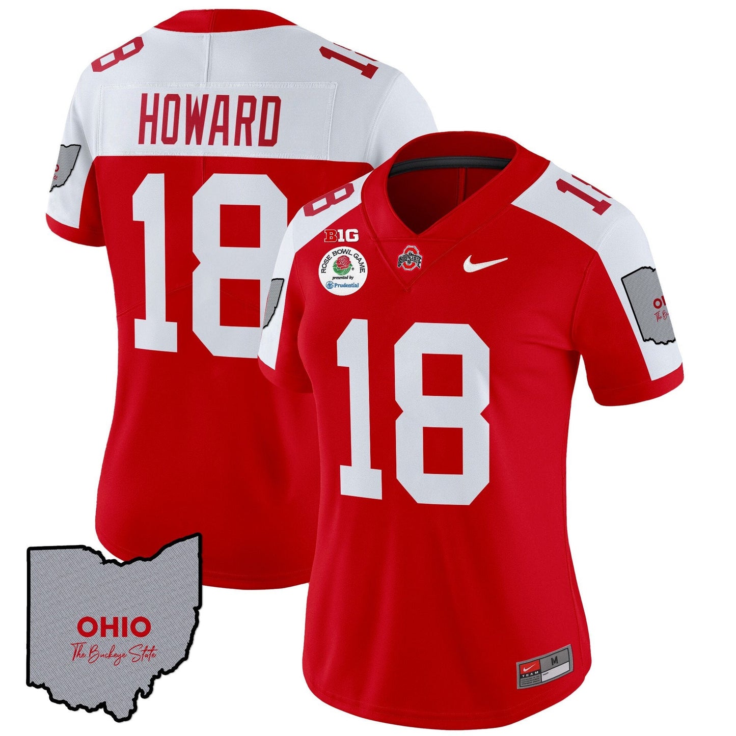 Women's OSU Rose Bowl Vapor Limited Jersey V3 - Stitched