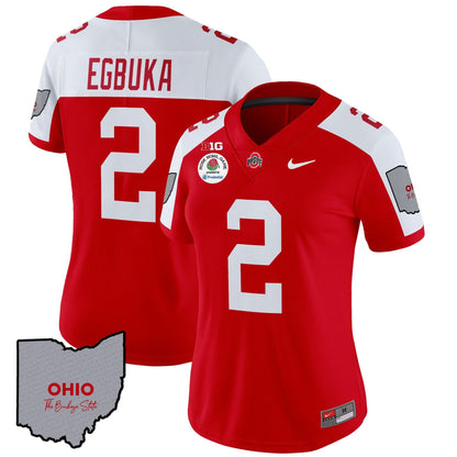 Women's OSU Rose Bowl Vapor Limited Jersey V3 - Stitched