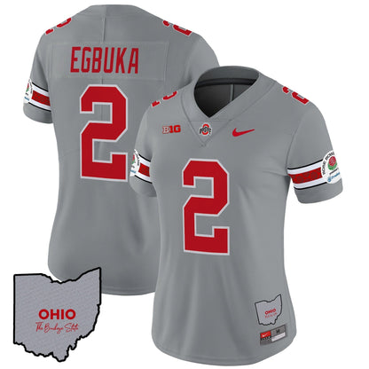 Women's OSU Rose Bowl Vapor Limited Jersey V3 - Stitched