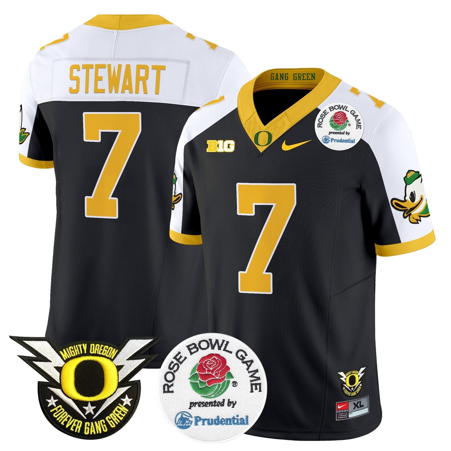 ORE 2024 Rose Bowl Vapor Limited Jersey - All Stitched