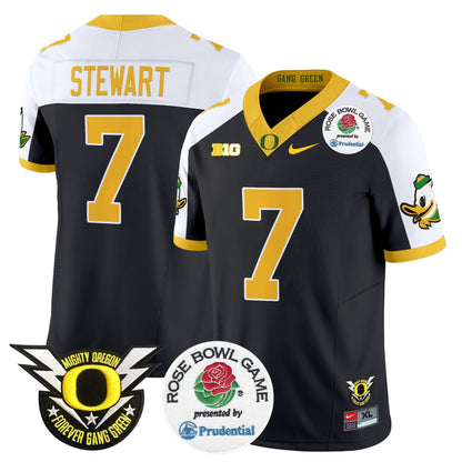 Oregon Ducks 2024 Rose Bowl Vapor Limited Jersey - All Stitched