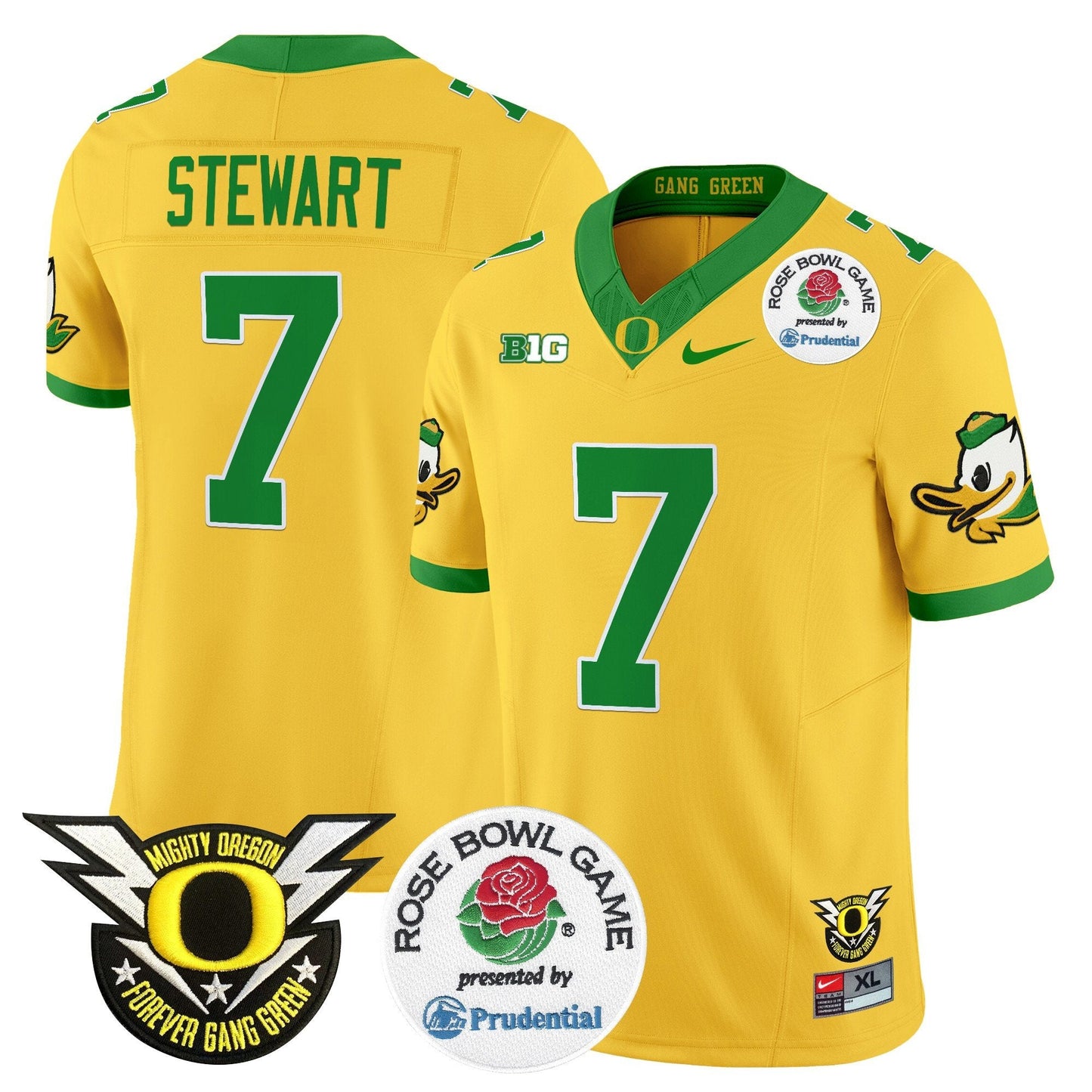 ORE 2024 Rose Bowl Vapor Limited Jersey - All Stitched