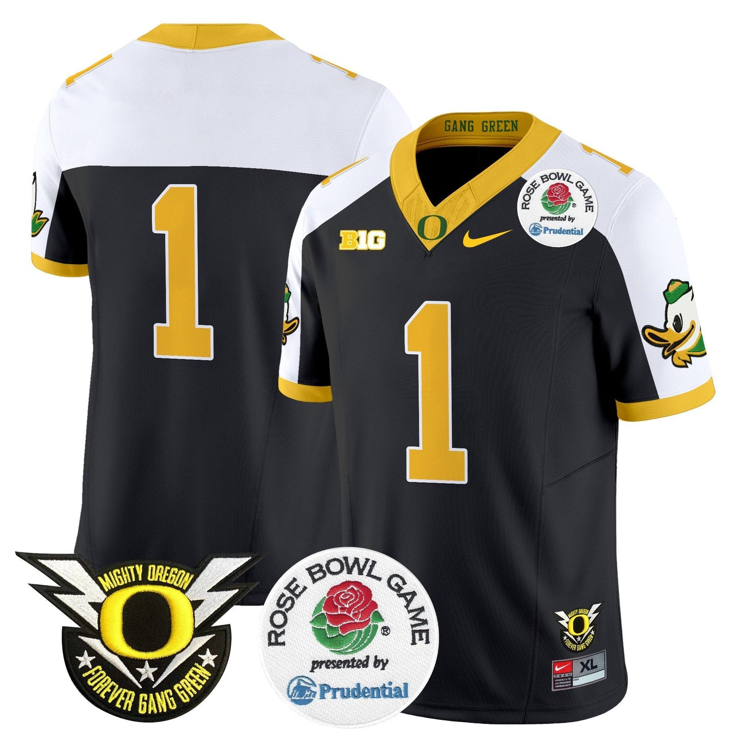 ORE 2024 Rose Bowl Vapor Limited Jersey - All Stitched