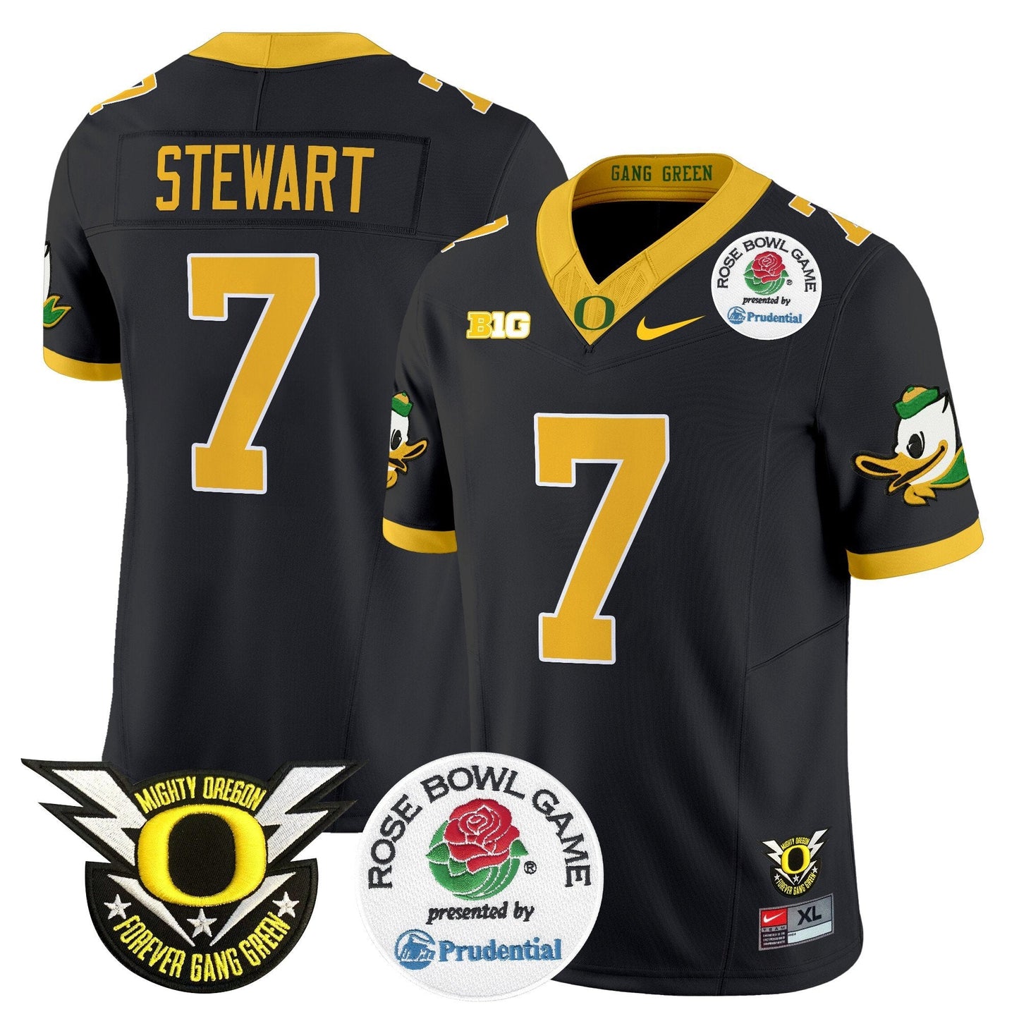 ORE 2024 Rose Bowl Vapor Limited Jersey - All Stitched