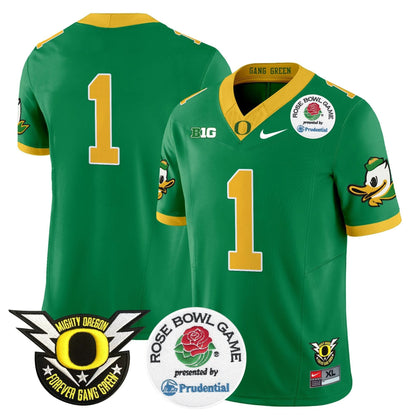 Oregon Ducks 2024 Rose Bowl Vapor Limited Jersey - All Stitched