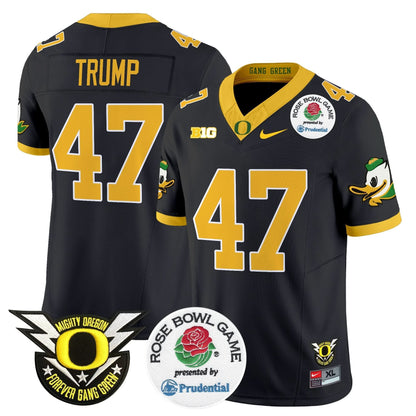 Oregon Ducks 2024 Rose Bowl Vapor Limited Jersey - All Stitched