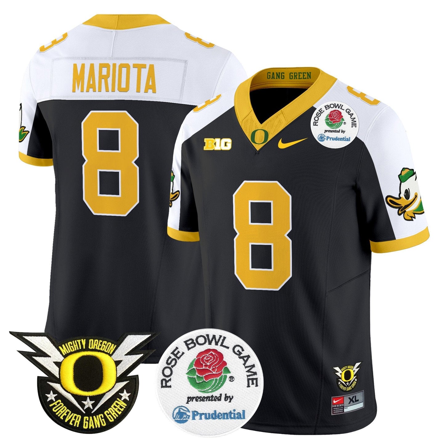 ORE 2024 Rose Bowl Vapor Limited Jersey - All Stitched