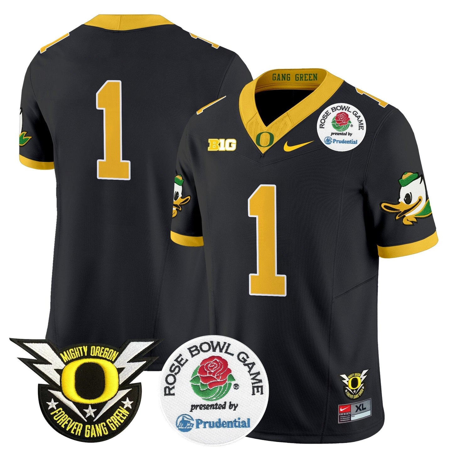 ORE 2024 Rose Bowl Vapor Limited Jersey - All Stitched