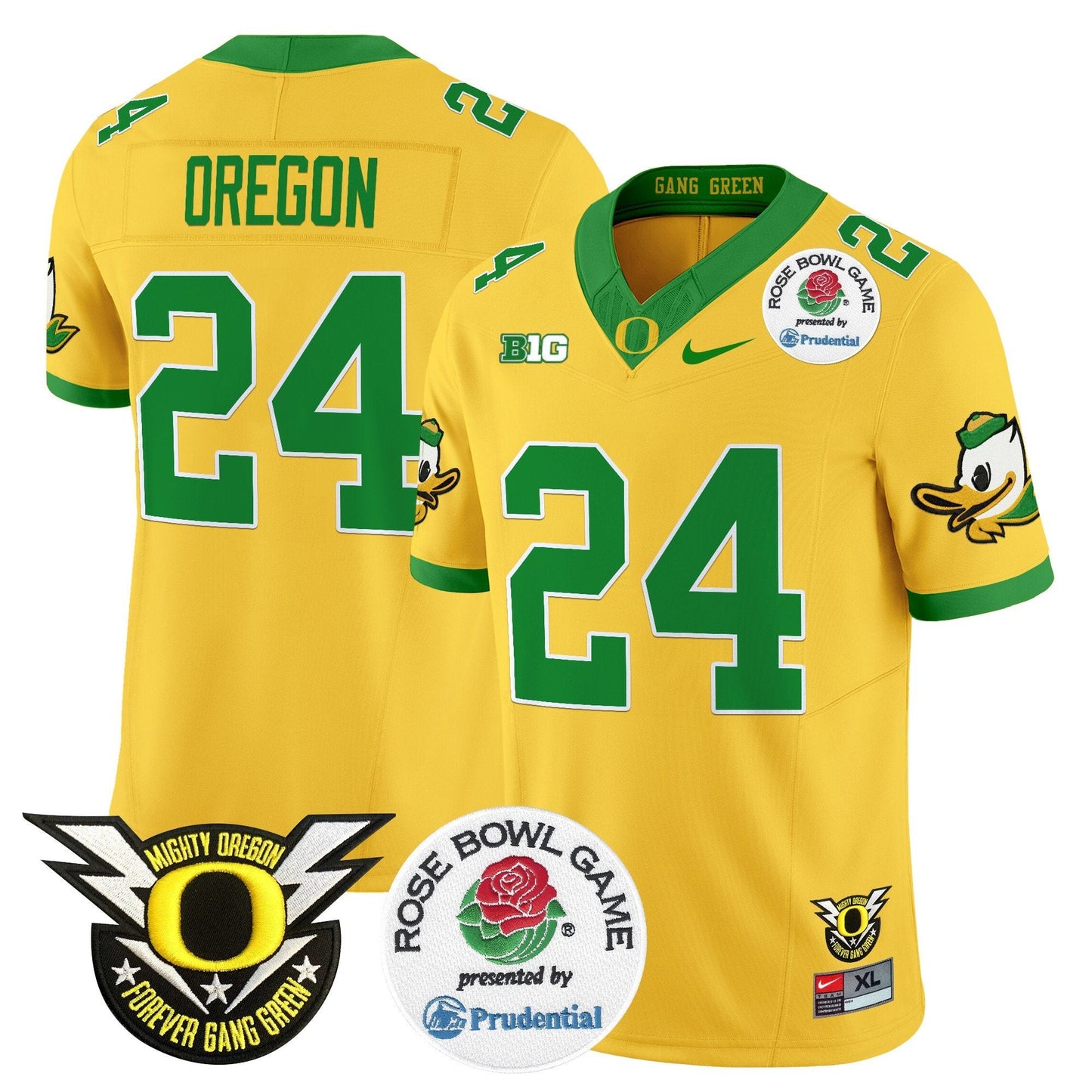 ORE 2024 Rose Bowl Vapor Limited Jersey - All Stitched
