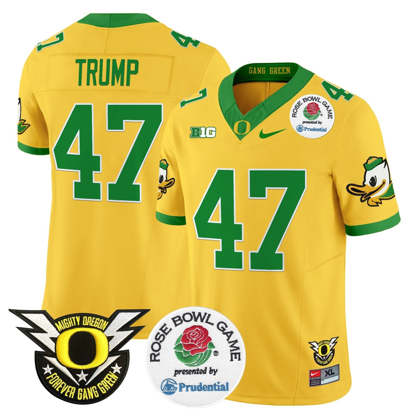 ORE 2024 Rose Bowl Vapor Limited Jersey - All Stitched