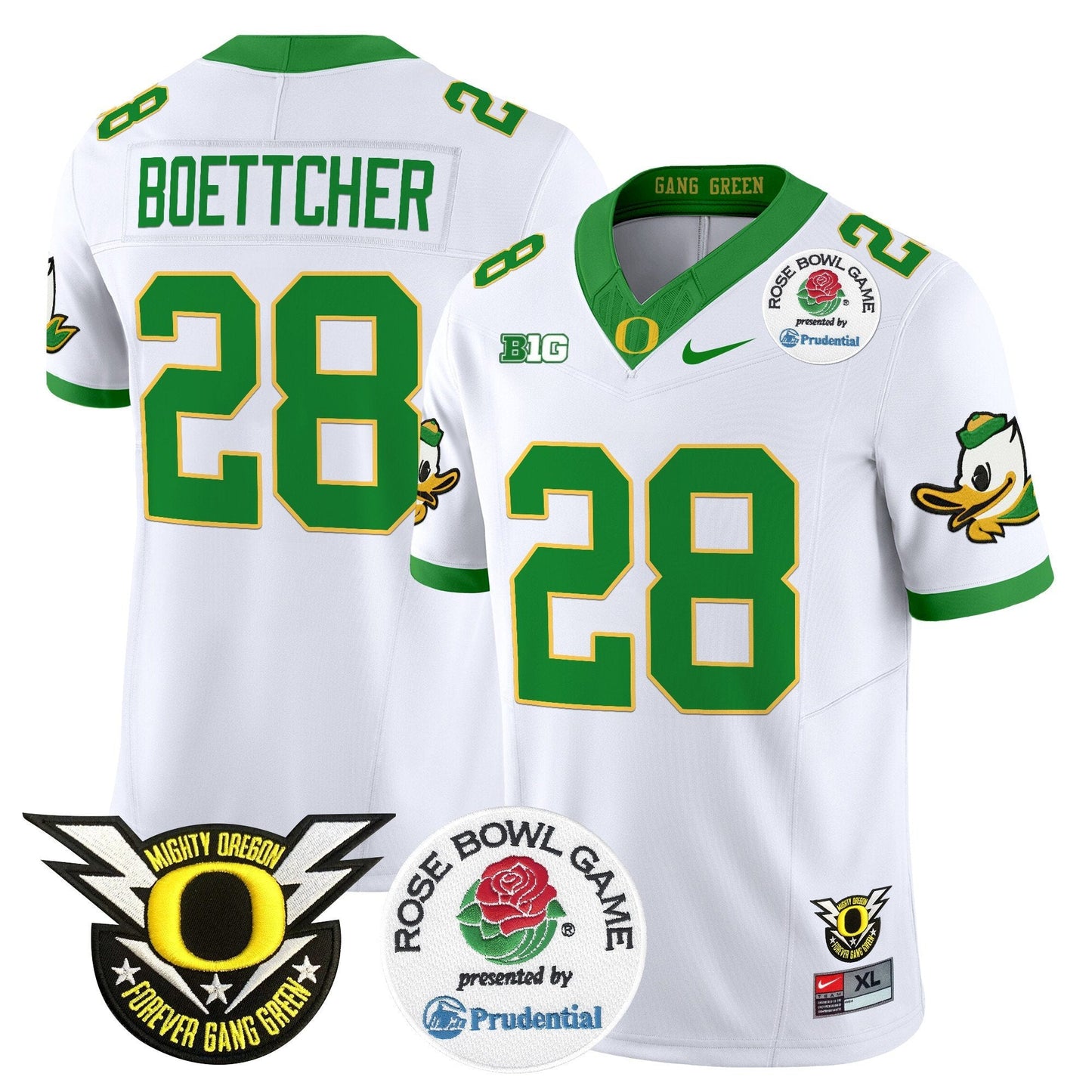 ORE 2024 Rose Bowl Vapor Limited Jersey - All Stitched
