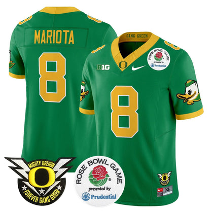 Oregon Ducks 2024 Rose Bowl Vapor Limited Jersey - All Stitched
