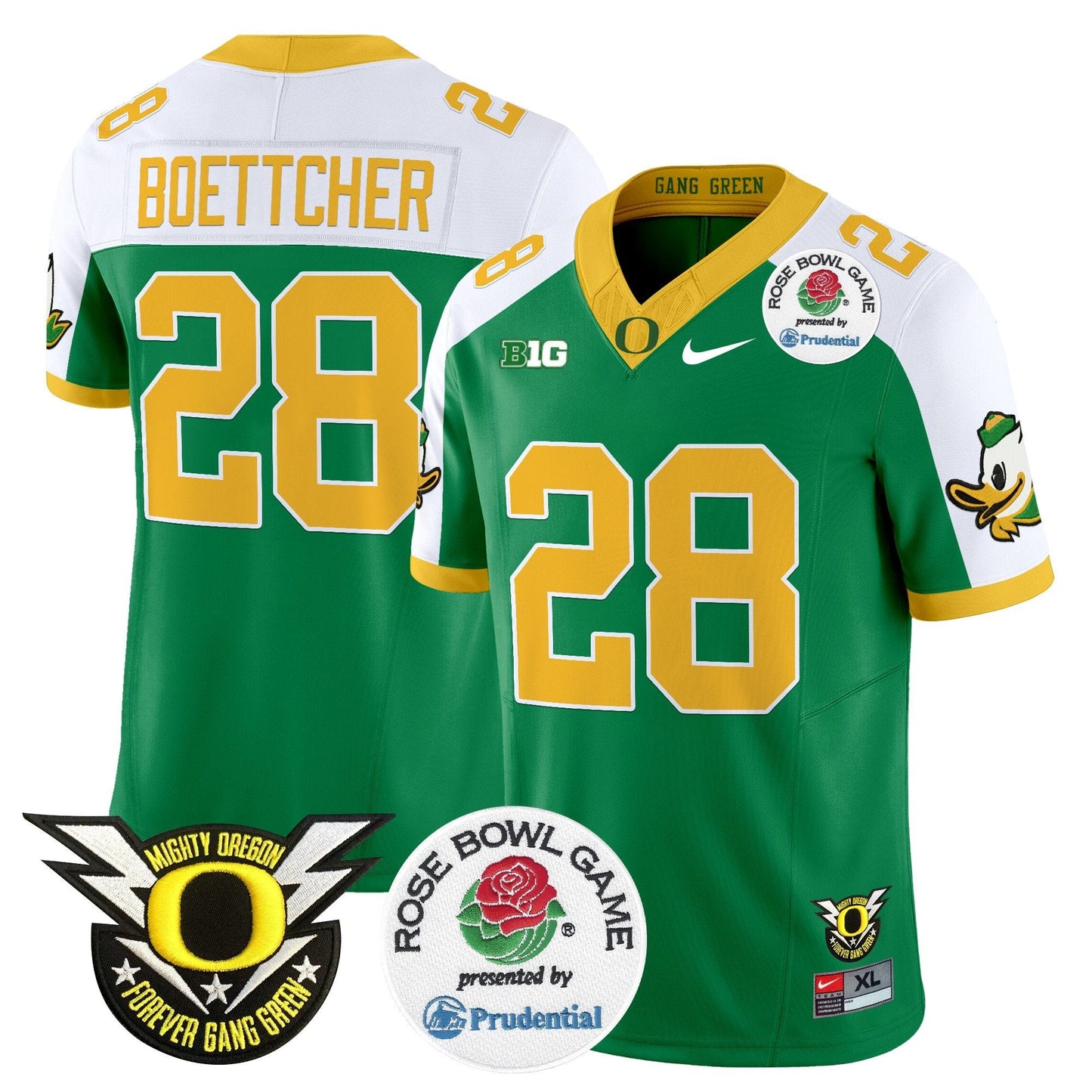 ORE 2024 Rose Bowl Vapor Limited Jersey - All Stitched