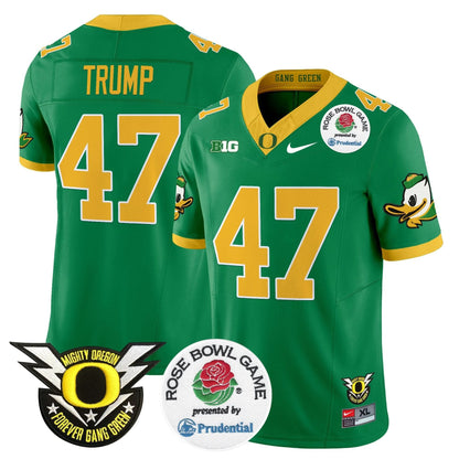 Oregon Ducks 2024 Rose Bowl Vapor Limited Jersey - All Stitched